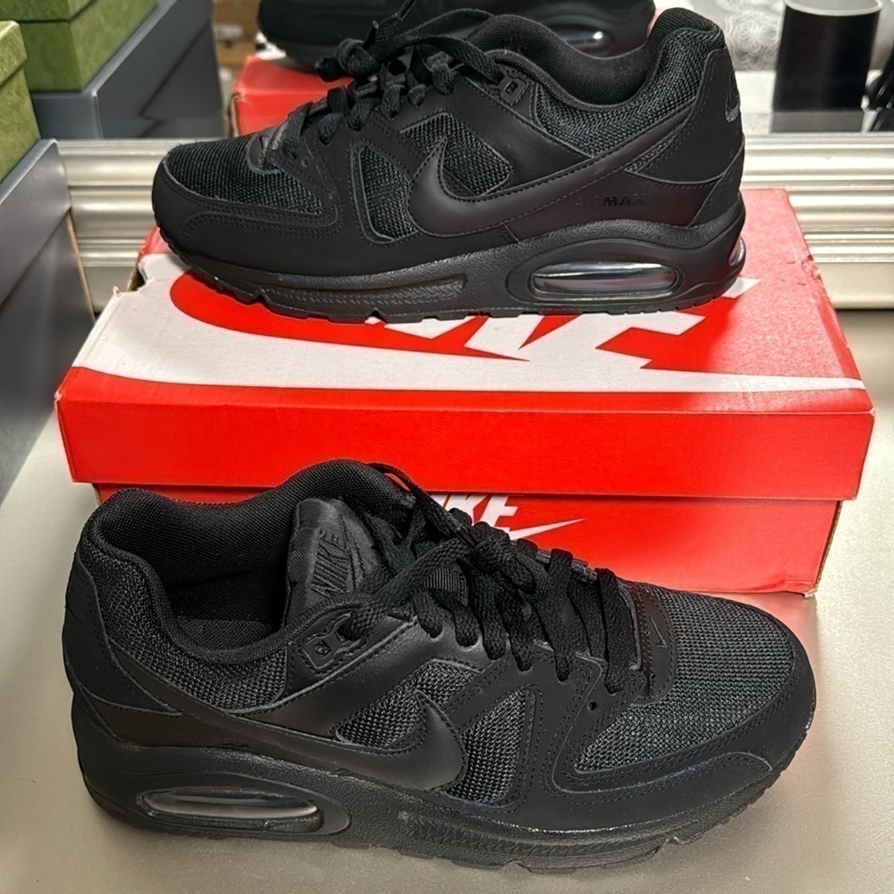 Nike Air Max Command 629993-020 Sneaker Men's US 8 Black Low Top Shoes men
